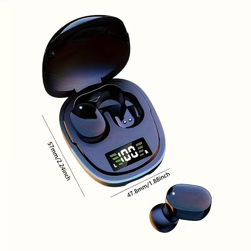 Cash on Delivery Tanzania Free Shipping Big Brand Guarantee 98% Positive ⚡ 2026 Touch Control True Wireless Earbuds – LED Display, Game & Music Dual Modes, IPX5 Waterproof, 200mAh Fast Charging, Compatible with iOS & Android