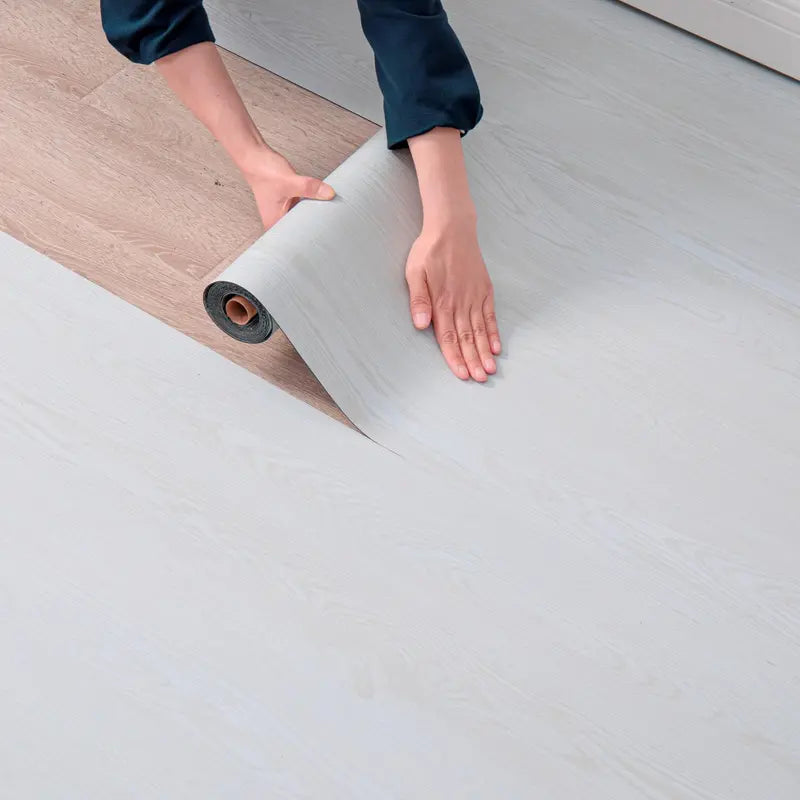 Waterproof Wood Grain Wall Sticker, Self-adhesive Wall Decal, Decorative Wall Sticker for Home Living Room Bedroom15.75" × 118.11" × 0.059"