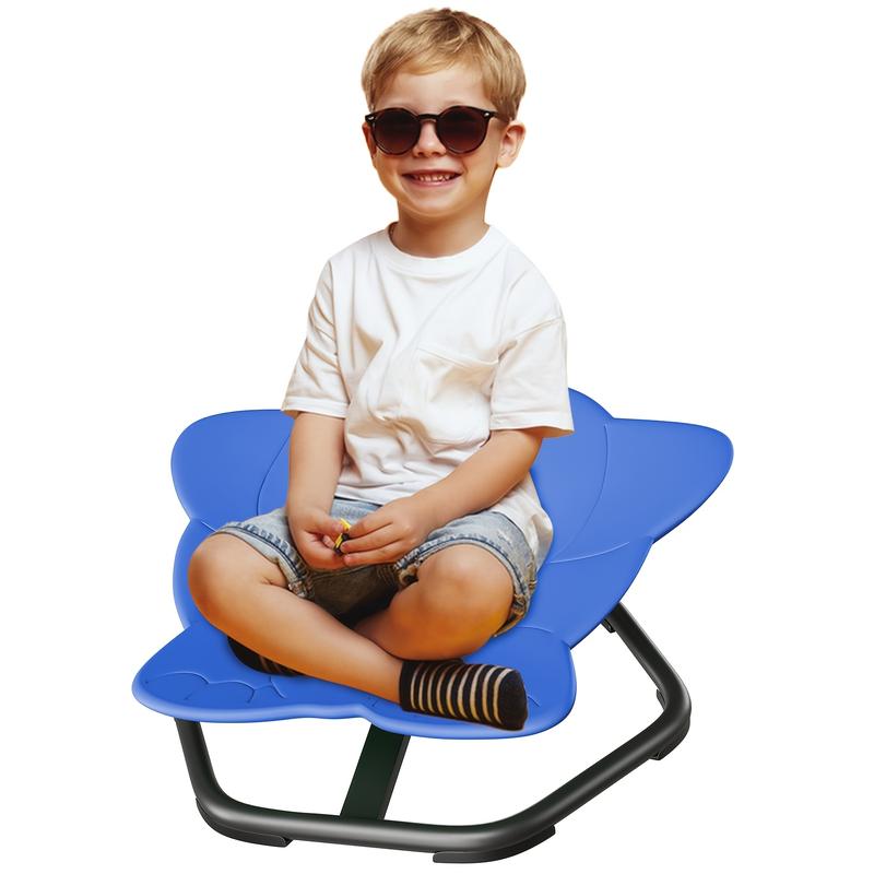 Kids Sensory Swivel Chair, Sit-and-Spin Toy, Sensory Play Rocker, Enhances Physical Coordination and Motor Skills, Durable Swivel Chair for Toddlers and Kids swivel chair-Children's Christmas gifts