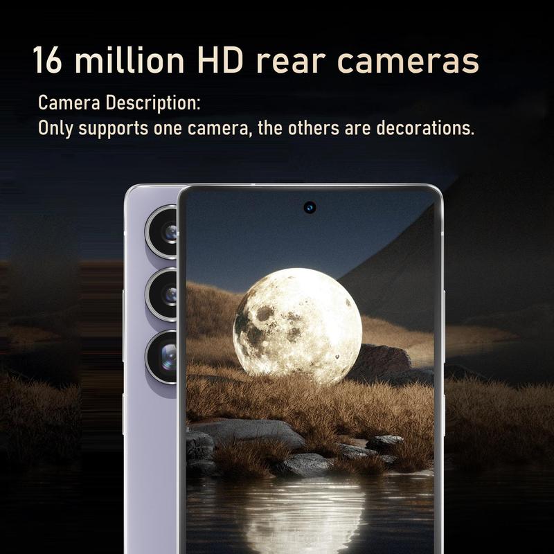 Only black left, big sale! FUFFI 6.8 Inch Smartphone, 1 Count 4G Network Unlocked Phone, Android 12.0 Version 8+16MP Cellphone, Dual Card Phone for Home & Office, Android Mobile Phones