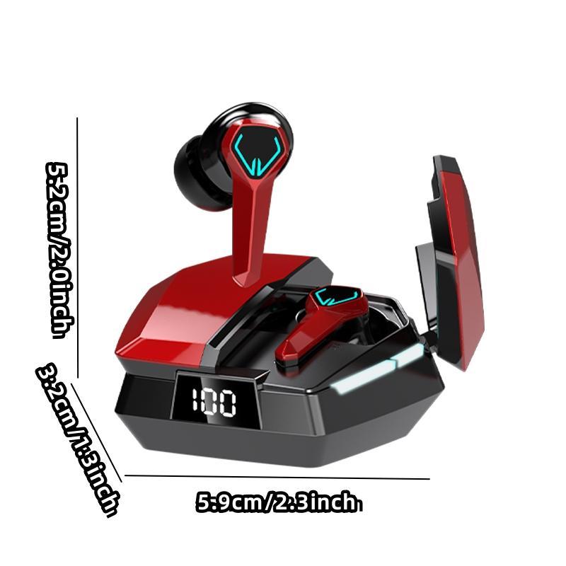 Wireless Headphones, Electronic Audio Wireless Earbuds for Running, Gaming Headset for PC E-sport, Noise Cancelling Headphones with Built-in Wireless Microphone, Wireless Earphones for Summer gift, USB Wireless Headset, TWS Stereo