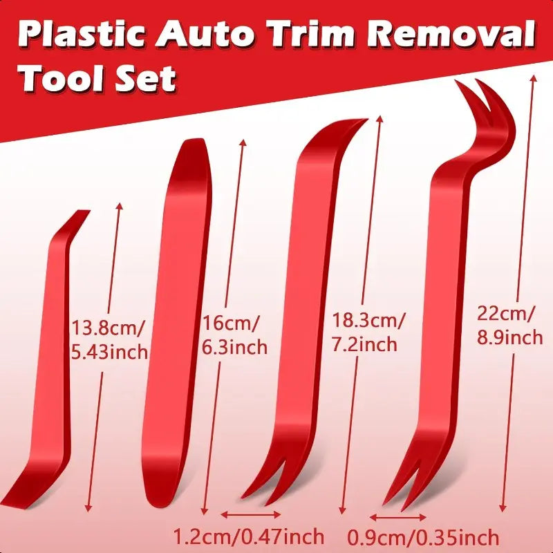 17pcs Telescoping Magnetic Pickup Tool Set with Extendable Neck Hook & Pick Tools for Car Trim Removal Scraper Auto Clip Remover Fastener Rivets Puller Mechanic Automotive Tools Kit image 3