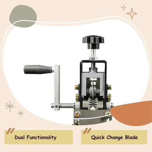 Manual & Electric Drill Operable Wire Stripping Machine, Quick-change Blade Wire Stripping Machine, Heavy Duty Specialty Hand Tools for Scrap Cable Removal, Cutting Hardware
