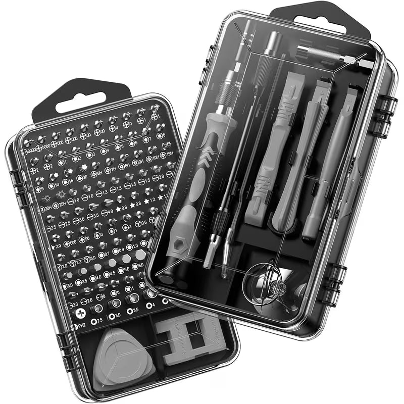 Cash on Delivery Tanzania Free Shipping Big Brand Guarantee 98% Positive 💻 117‑in‑1 Precision Screwdriver Set – Magnetic Repair Kit with Torx, Triangle & Multi‑Bits for Electronics Repair (PC, Laptop, iPhone, MacBook, Glasses, Tablet)