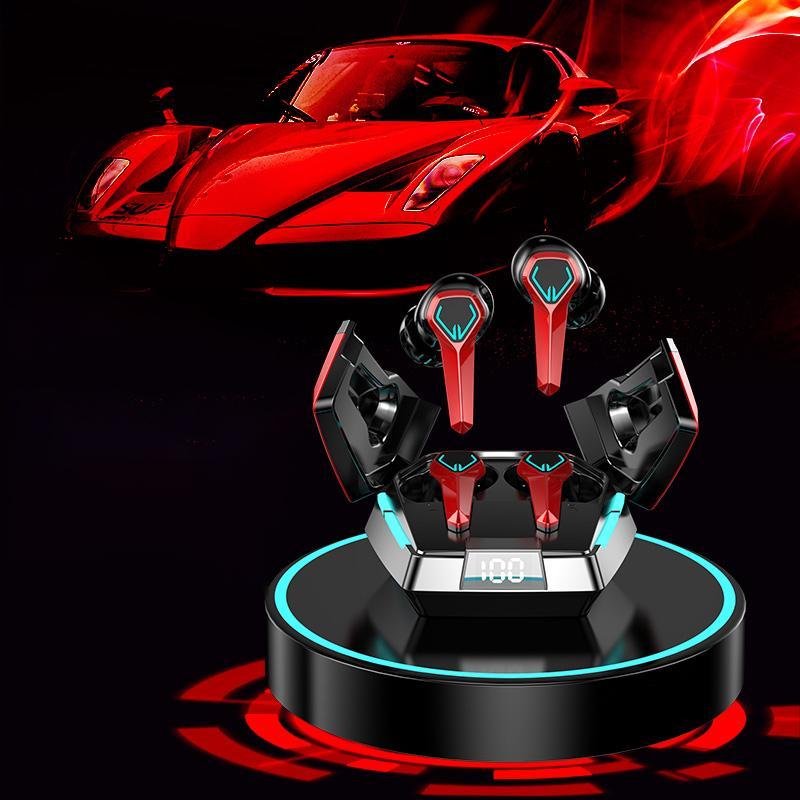 Wireless Headphones, Electronic Audio Wireless Earbuds for Running, Gaming Headset for PC E-sport, Noise Cancelling Headphones with Built-in Wireless Microphone, Wireless Earphones for Summer gift, USB Wireless Headset, TWS Stereo