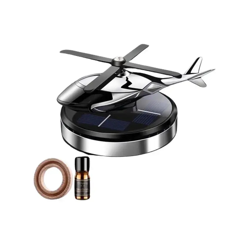 Helicopter Shaped Car Air Fresheners,Rotating Solar Powered Car Freshener, SolarHelicopter Car Aromatherapy, Car InteriorDashboard Decoration, Car Interior Decor,Universal Car Interior Decoration AccessoriesCar Accessories Car Fragrance Diffuser
