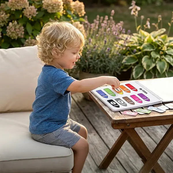 [30 Activities] Mallify Montessori Busy Book for Kids, Preschool Learning Activities, Toddler Busy Board, Gifts for Toddlers, Busy Tots Bilingual Toddler Markers, Travel Student Painting Supplies, Teaching Supplies, mothersdaygift, #dealsforyoudays image 6