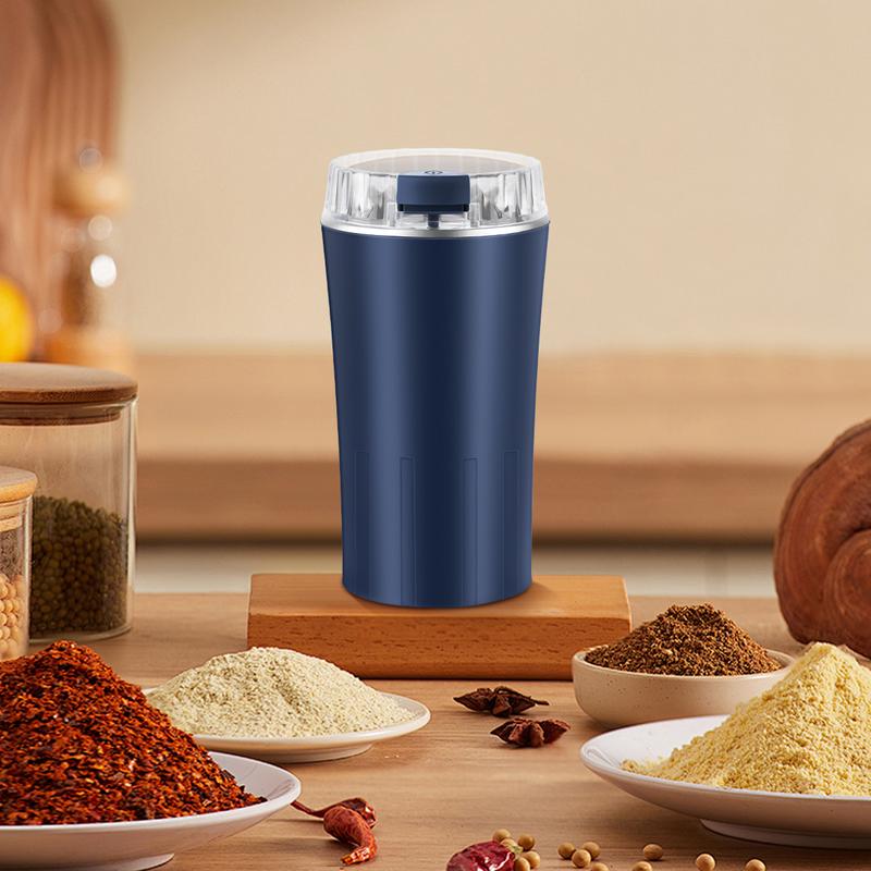 Grind in Seconds! High-Power 300W Electric Coffee Bean Grinder for Nuts, Grains, Spices | Fast & Food-Grade | Stainless Steel Mill | Compact & Easy to Use | A Must-Have Tool for Morning Brew & Healthy Meal Prep | Great Gift Idea!
