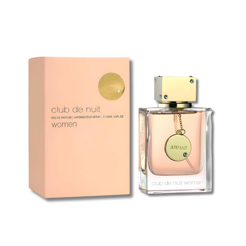 Armaf Club De Nuit for Women - 3.6 oz EDP Spray, Citrus, Rose, Wood, Vanilla, Musk Patchouli, and Earthy Aromas Fragrance Perfume Aromatic Rosa Aromatic Long Lasting Eau