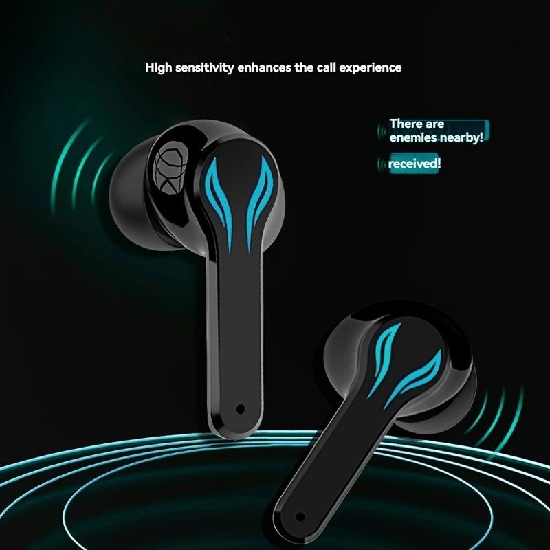 Bluetooth 5.4, 50hr battery,black, comfy durable gamer design. hi-res sound high quality headphone Adjustable Wireless Headphones earbuds lovers audifonos bluetooth pc headset kopfhörer sport ipx5 hifi immersive silent