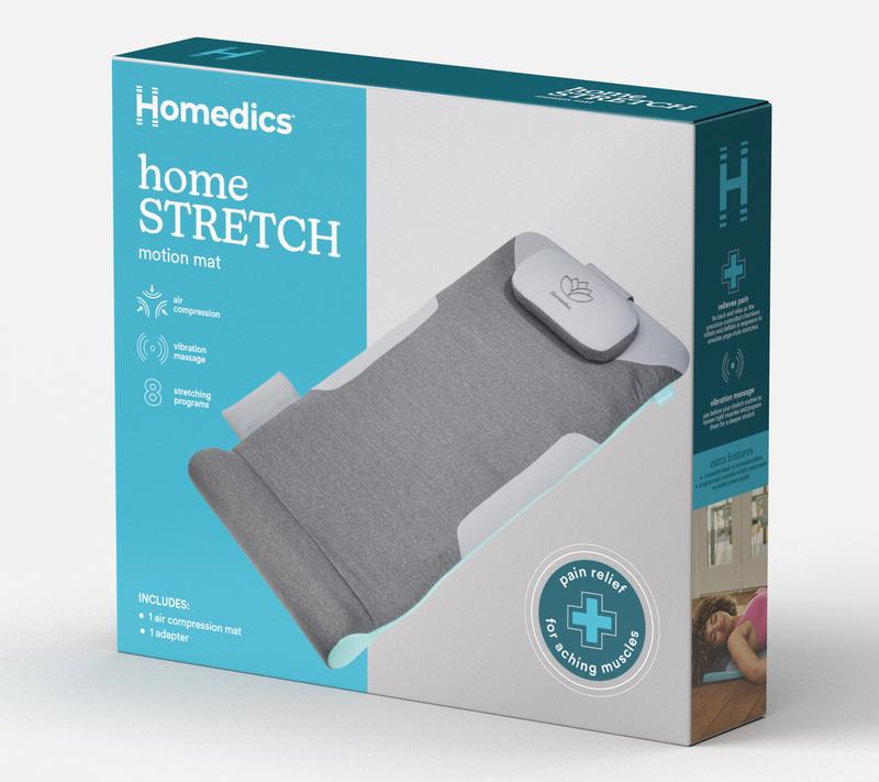 HoMedics Air Compression Back Stretching Mat with 8 Programs