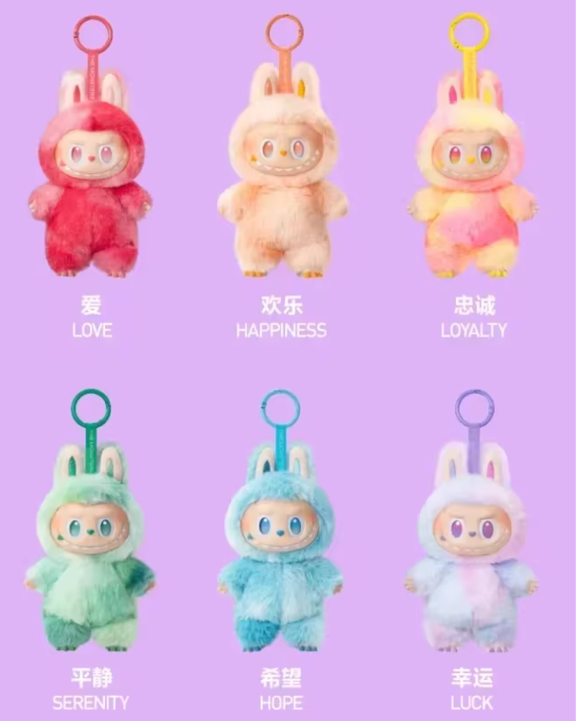 （Get 2 blind boxes upon purchase）POP MART Labubu THE MONSTERS Big into Energy Series-Vinyl Plush Pendant Mystery Box Guess Bag Toys Doll Cute Anime Figure