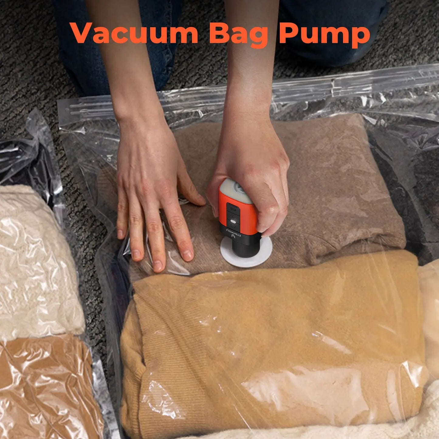 Cash on Delivery Multifunctional Inflation Pump, Wireless Outdoor Air Pump with Charging & Lighting Function Portable Electric Air Compressor for Camping Inflatable Goods