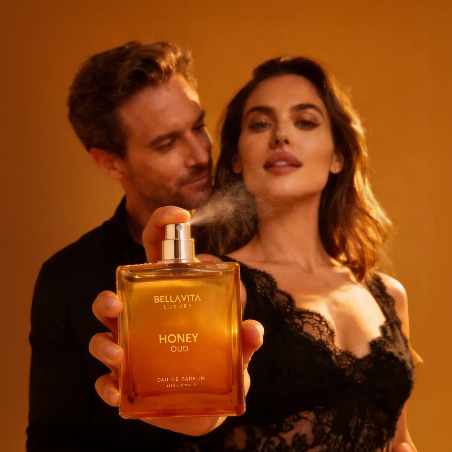 Bella Vita Luxury's Honey Oud | Eau de Parfum 100ml (3.4 fl oz) | Patchouli, Vanilla, Bergamot | Floral & Spicy | Made with Clean & Vegan Essentials Oils | Cruelty Free Fragrance Perfume image 8