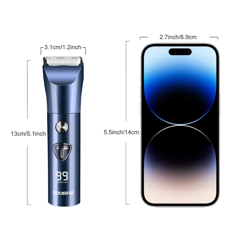 26new 5 in 1 Men's Body Hair Trimmer, Cordless Hair Clipper Set, Hair Clippers, Electric Shaver Razor Beard Trimmer for Men, Nose Hair Trimmer #GLOBAL PICKS