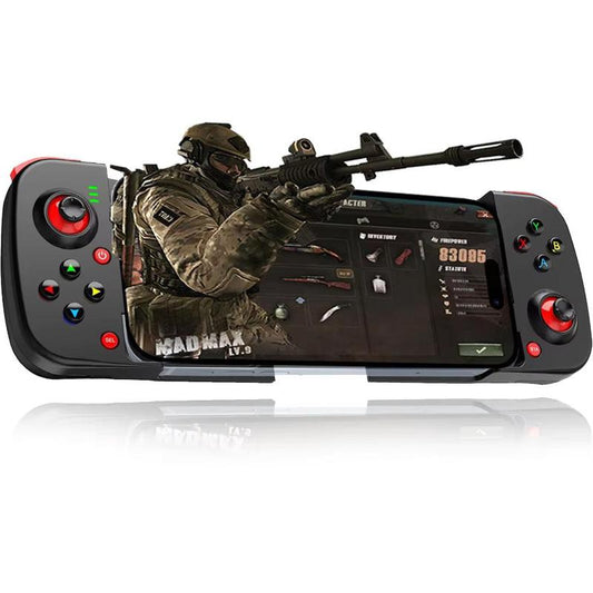 Wireless Game Controller, Portable Gamepad, Mobile Gaming Controller, Multifunctional Game Controller for iOS Android Phone, Gaming Accessories for Home & Office