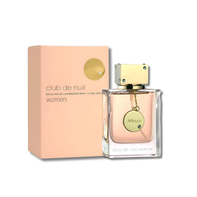 Armaf Club De Nuit for Women - 3.6 oz EDP Spray, Citrus, Rose, Wood, Vanilla, Musk Patchouli, and Earthy Aromas Fragrance Perfume Aromatic Rosa Aromatic Long Lasting Eau