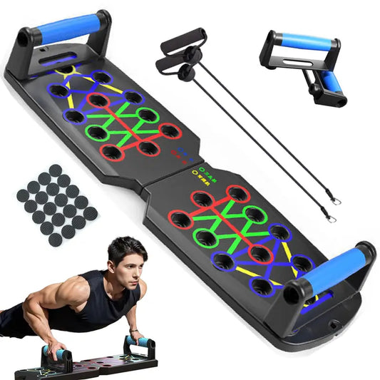 Multifunctional Push Up Trainer Board with Ergonomic Design for Chest Muscle Strength Boost Home Gym Workout Efficiency Comfortable Exercise