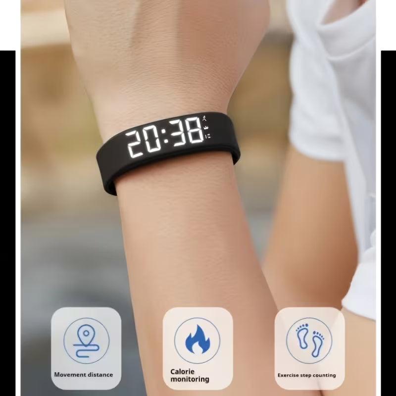 New 2026 FD68S T5C Round Screen Smart Bracelet – Color Display, Music & Weather, Sports Step Counter – Lightweight Watch for Students, Perfect Holiday Gift