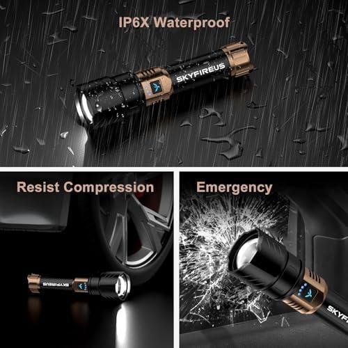 flashlight strong light ultra bright outdoor camping home long-range portable ultra long endurance lighting