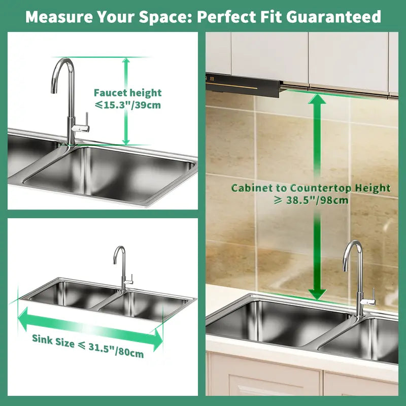 【Special offer】San Dream Over Sink Rack Kitchen Over The Sink Dish Drying Rack Organizer Large Space Saving Dish Drainer Countertop Dishes Rack On Counter Caddy Utensil Metal Organizer 1&2 Tiers