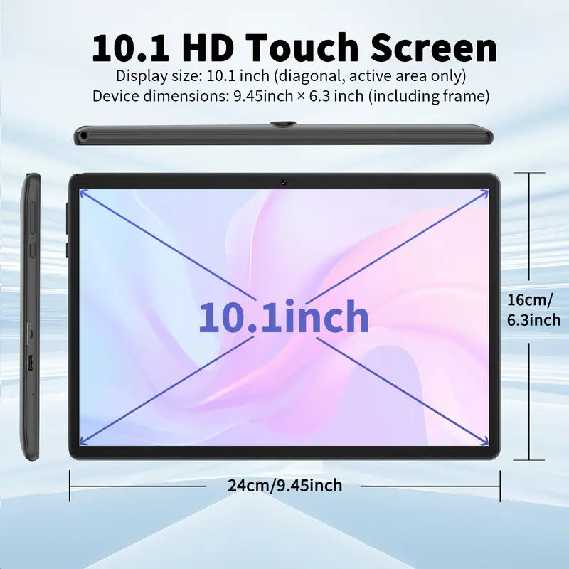 【flash sale】10.1 Inch Android 14, 2 in 1 Portable Device with Keyboard, Mouse, Case, Stylus, 8(4+4)GB RAM 64GB ROM, Dual Camera, for Xmas GiftSuitable for Valentine's Day, Christmas, New Year's Eve, and birthday gifts