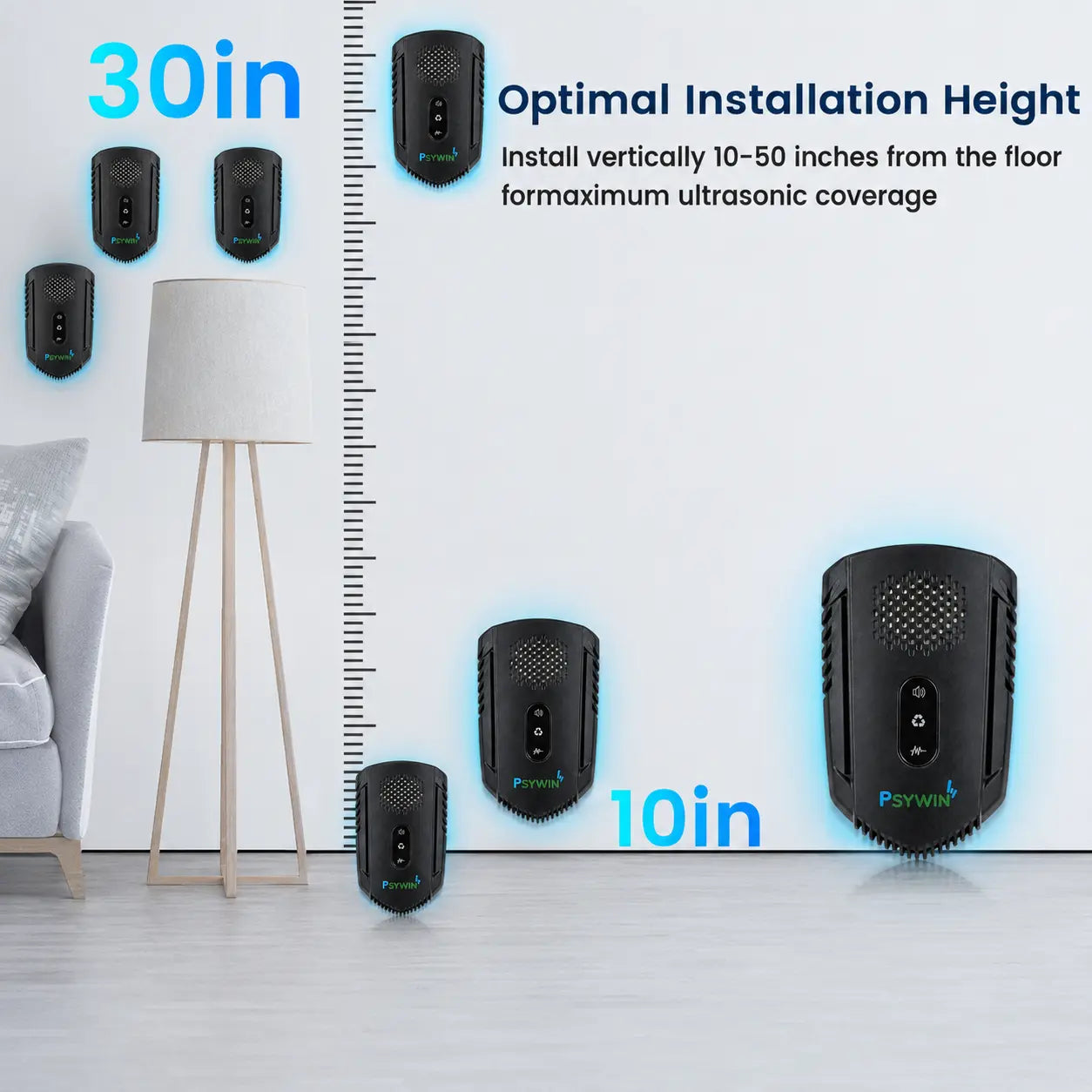 Smart Ultrasonic Pest Repeller Plug-in Variable-Frequency Indoor Bug Shield with Night Light for Home, Bedroom & Kitchen Safe for Kids & Pets Radiation-Free image 8