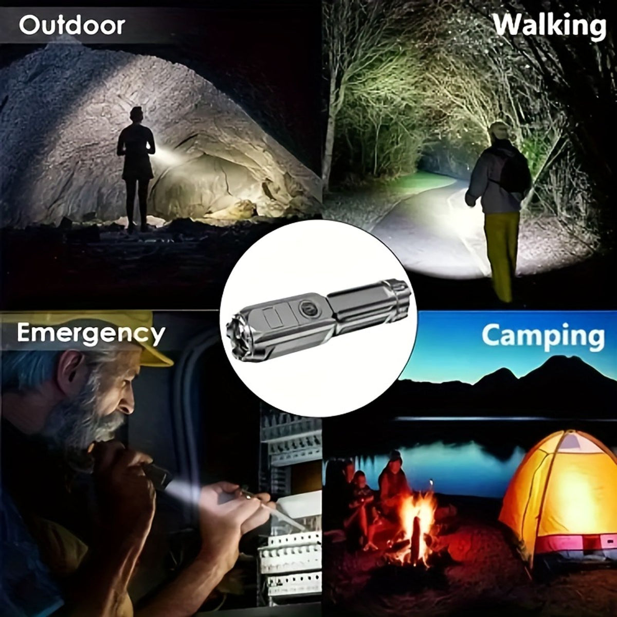 1pc 400mah 800mah flashlight image 9