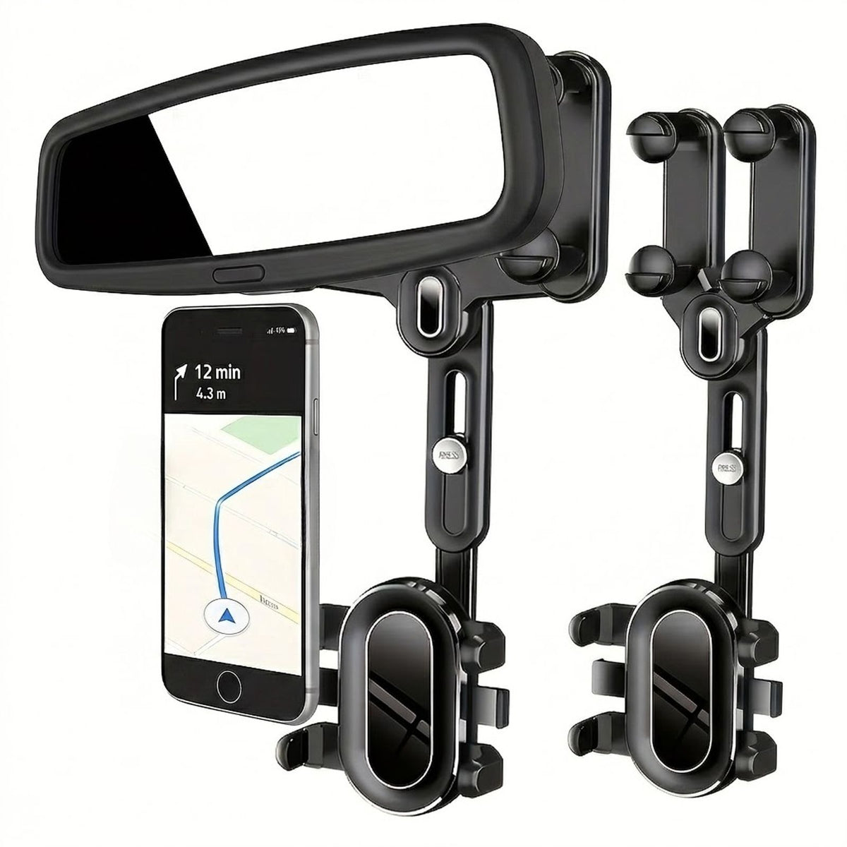 3 in 1 car phone holder car mobile phone stand vent slot image 10