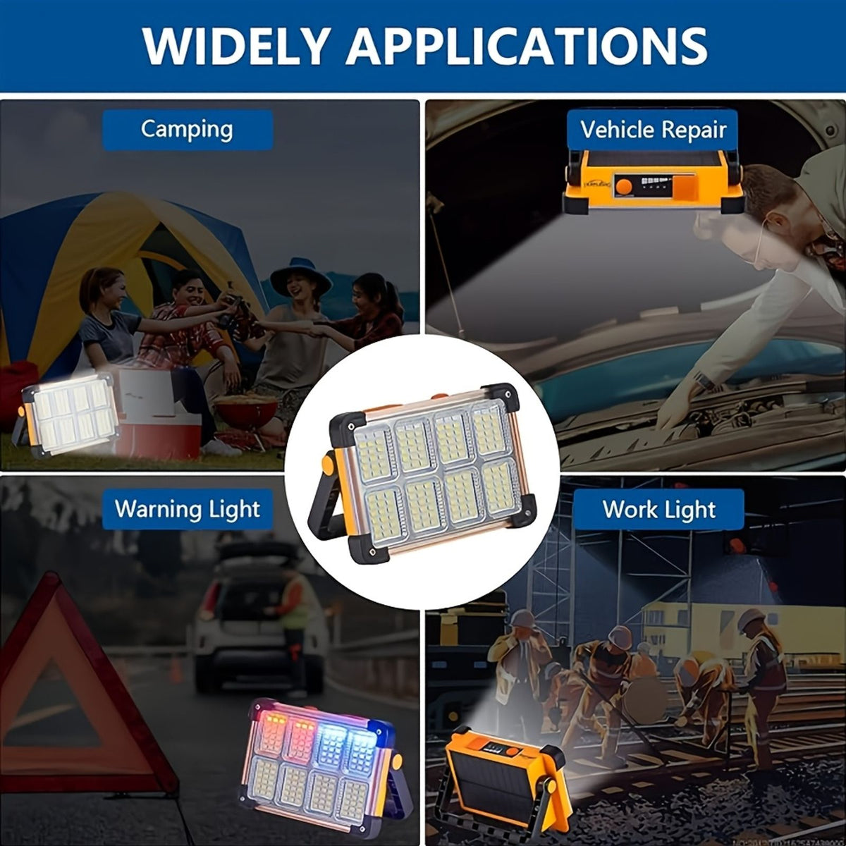 2025 upgrade 3200mah rechargeable led solar light portable image 9