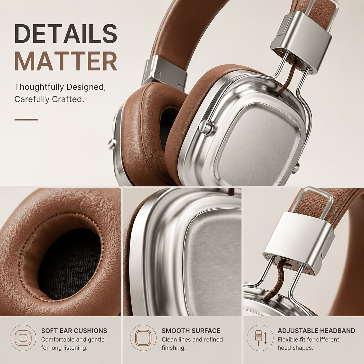 ada dud 2026 retro wireless earphones fashionable headphones image 11
