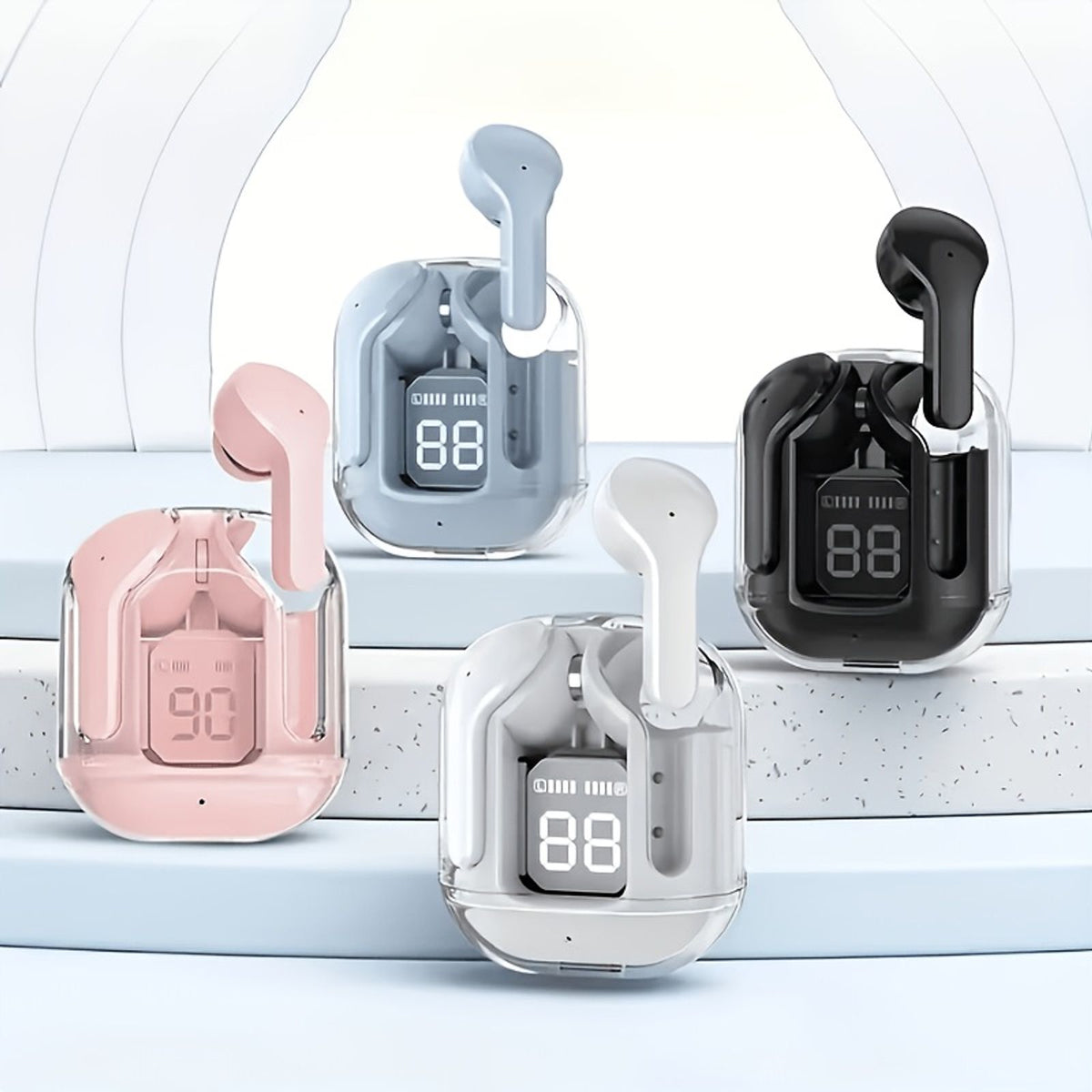 tws hi fi stereo wireless earbuds in ear sports gaming image 3