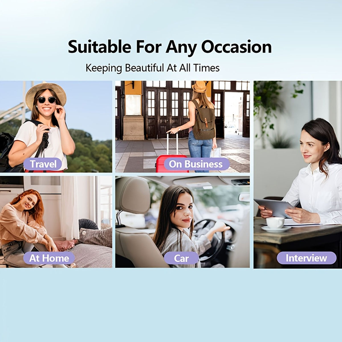 cordless hair straightener brush rapid heating hot comb hair image 8