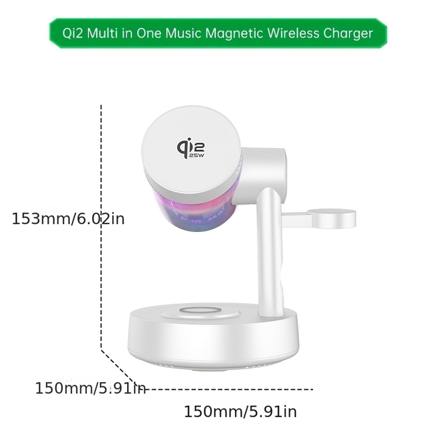 4 in 1 charging station compatible magsafe charger foldable image 5