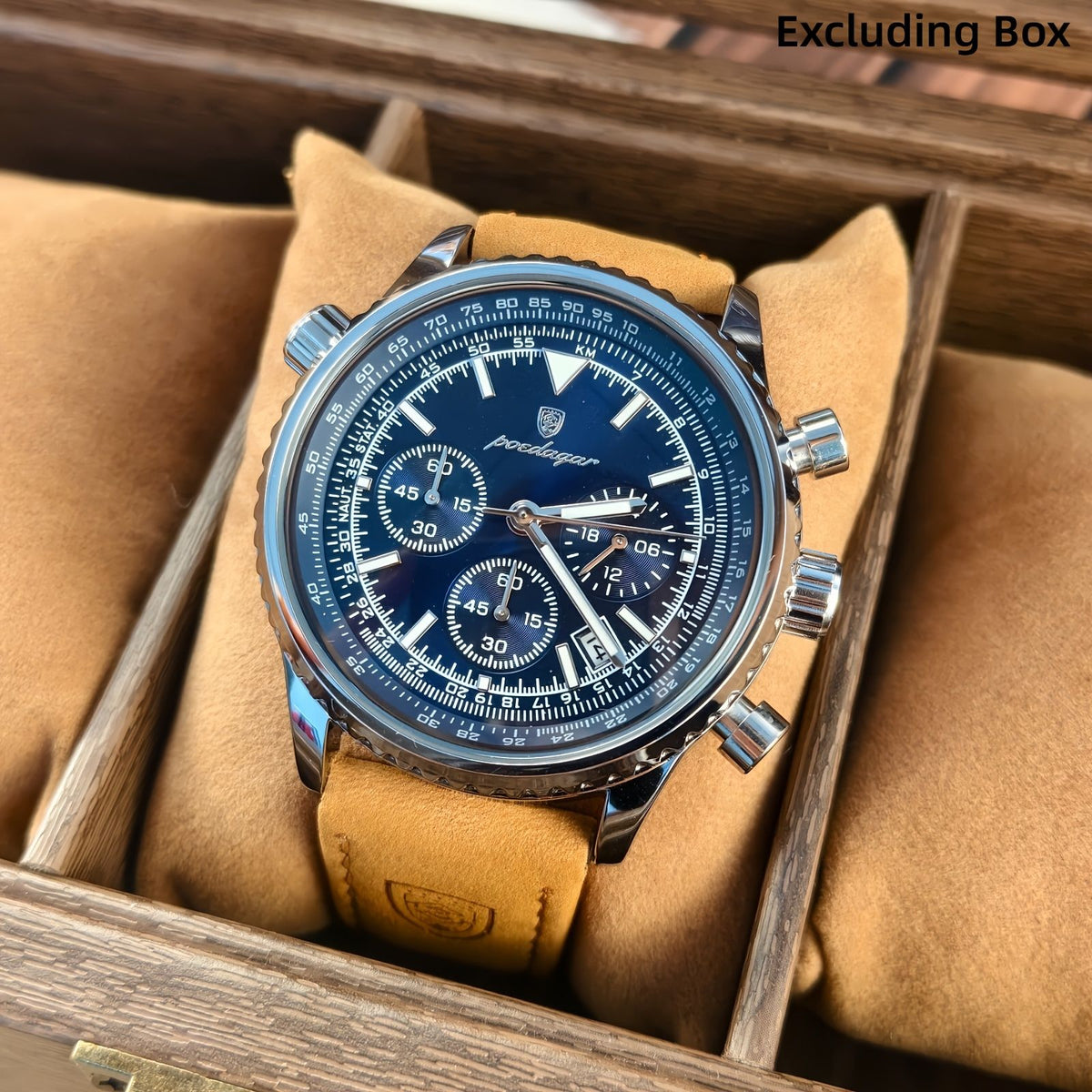 luxury business calendar chronograph multi image 15