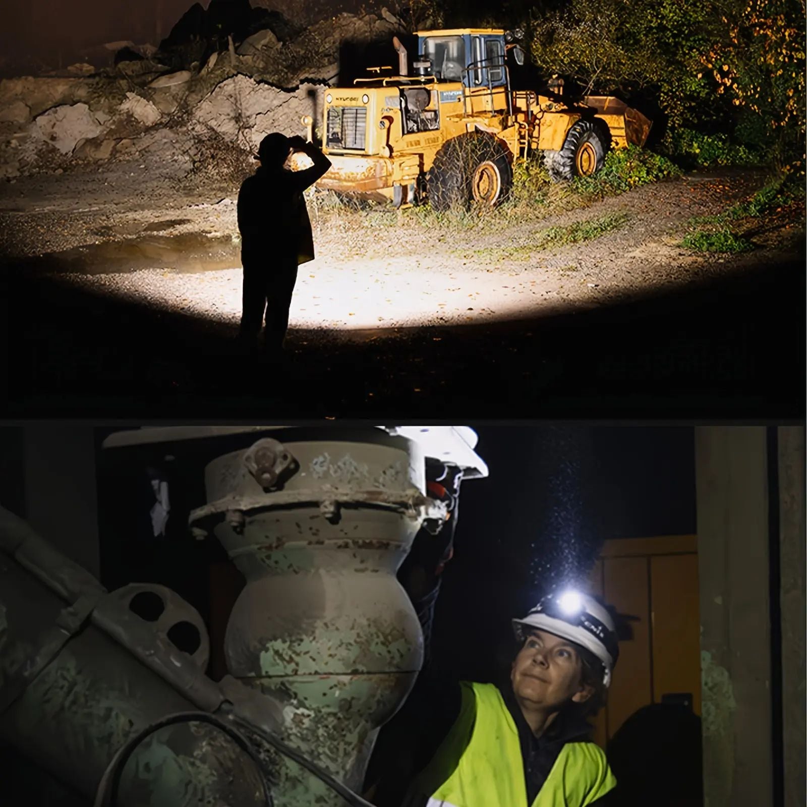 Wave Control Sensor LED Headlamp - 8-Mode, 1200 Lumens, 300m Longbeam, Clip-On Design, Cordless Battery-Free Hands-Free Portable Headlamp for Home Improvement Projects, Cordless Portable Headlamps image 7