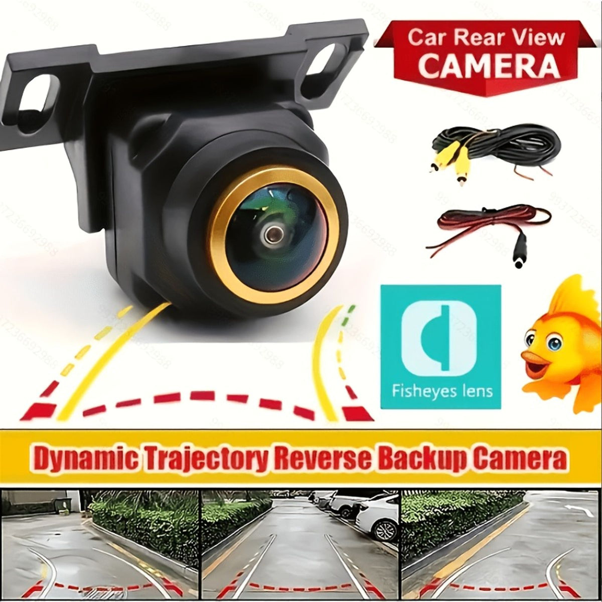 backup camera dynamic trajectory guide lines image 8