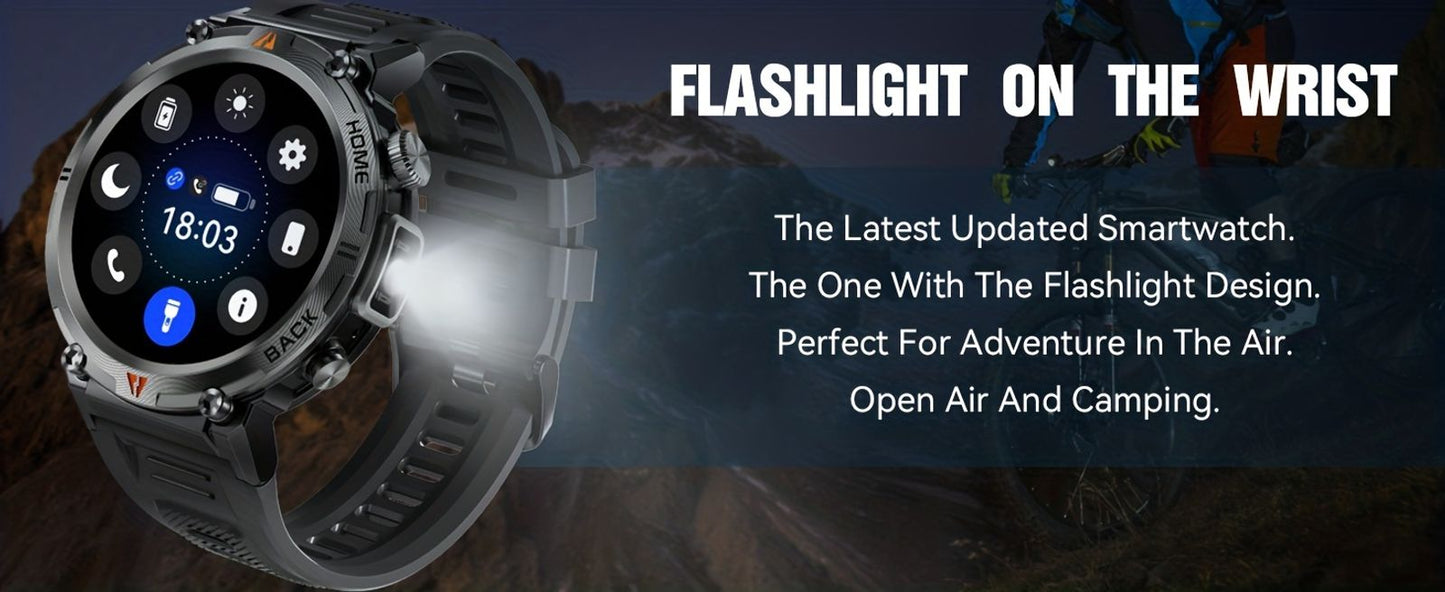 mens outdoor sports watch waterproof grade ipx8 3atm image 5