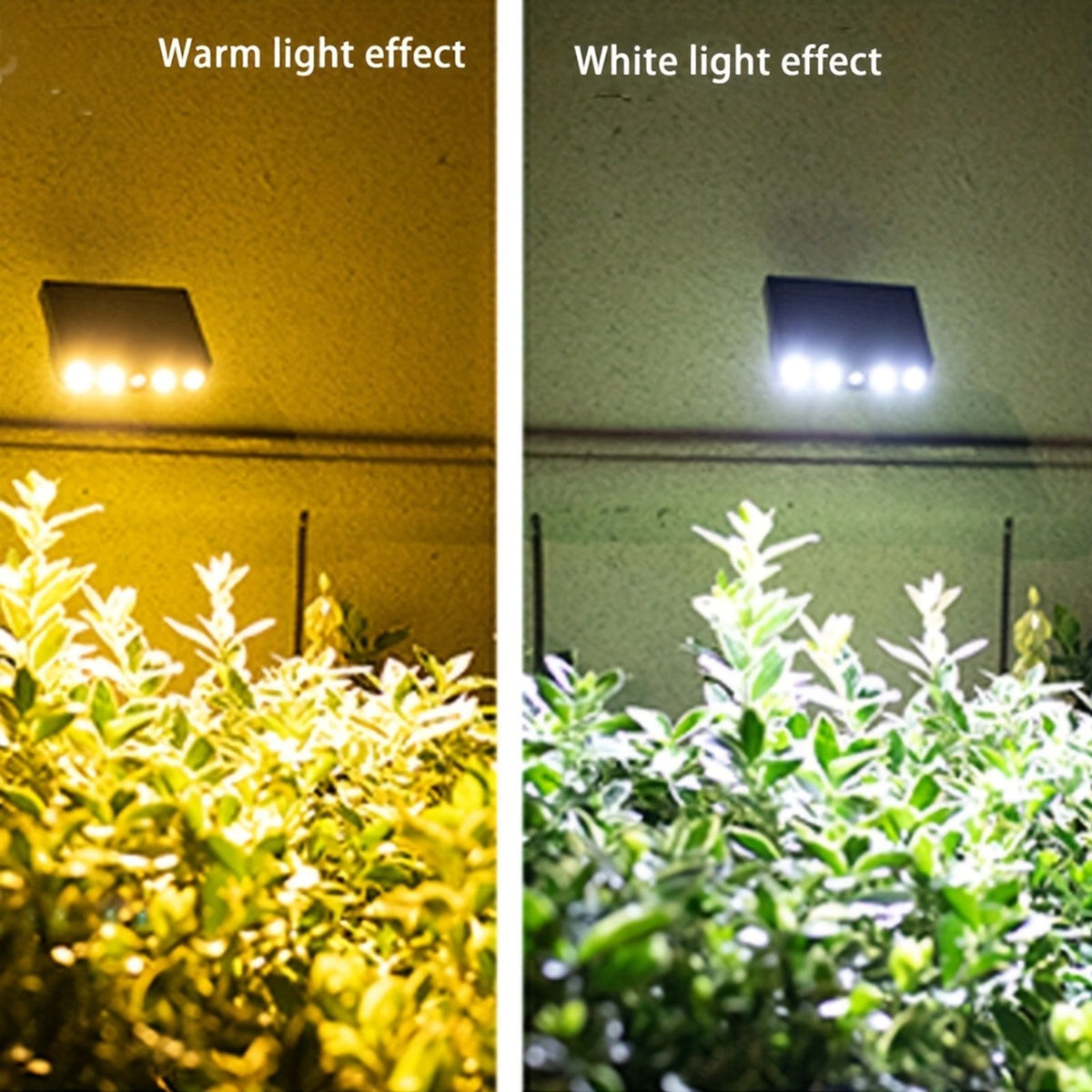 2 4pcs commercial solar wall lights outdoor image 3