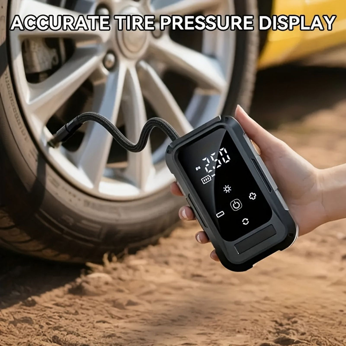 tire inflator portable air compressor car tire inflator