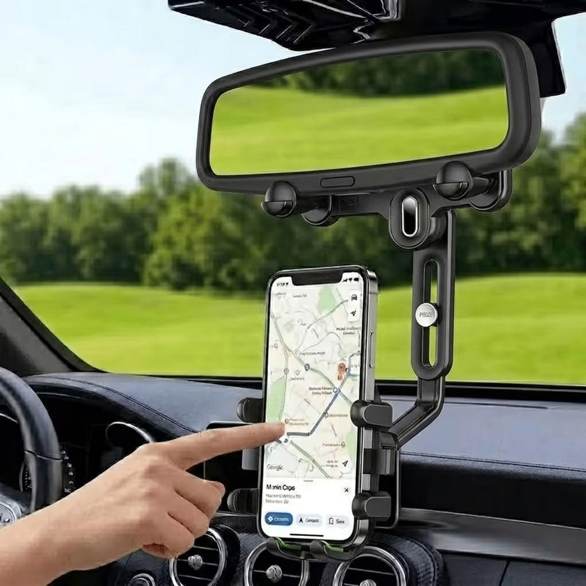 3 in 1 car phone holder car mobile phone stand vent slot image 6
