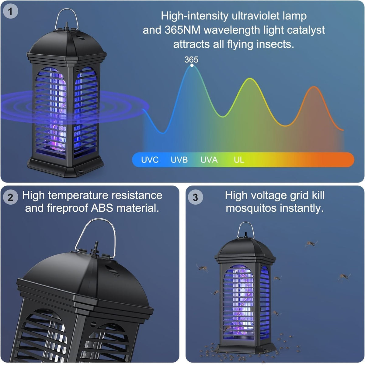 bug zapper zapper fly trap electronic