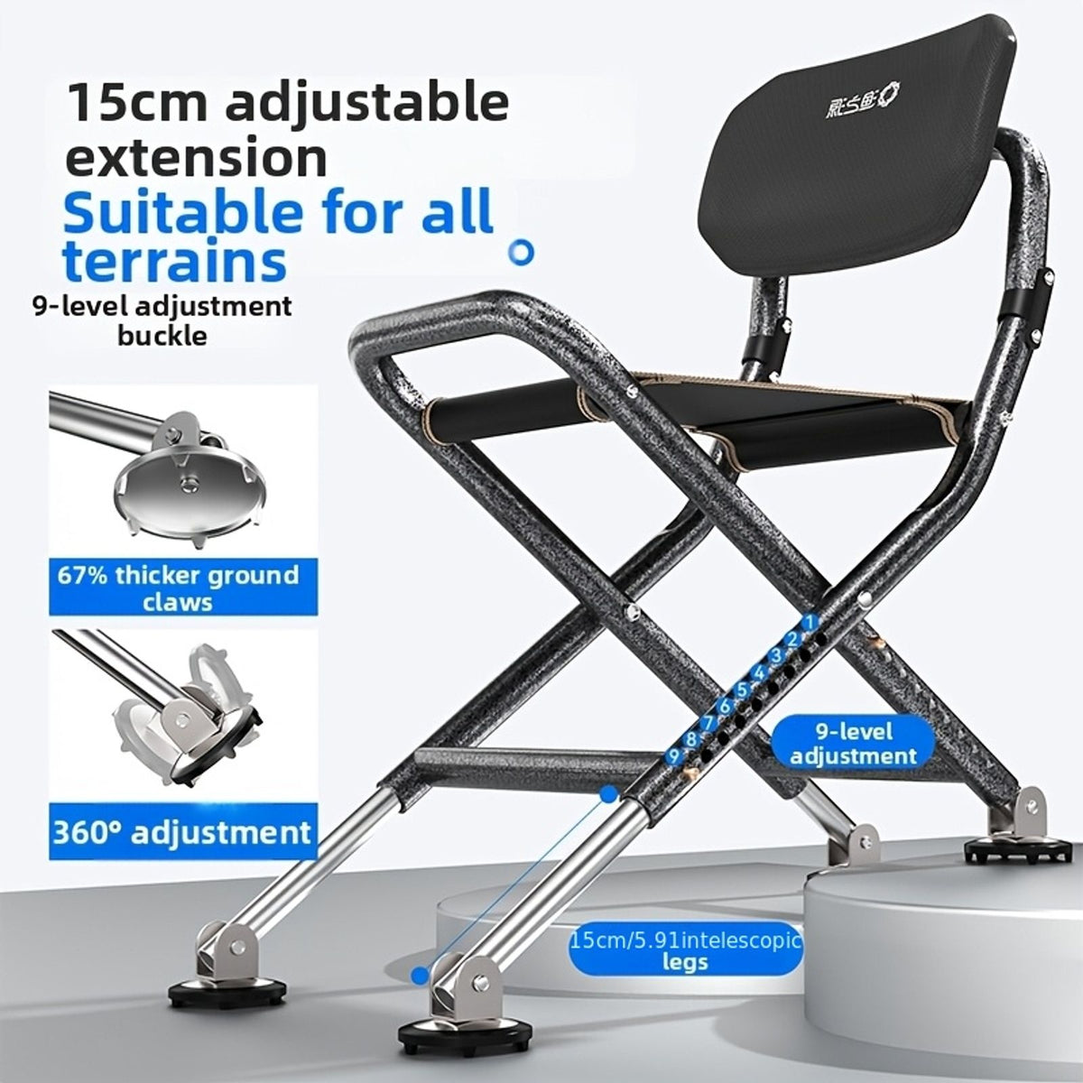2026 new lightweight fishing chair storage bag portable image 2