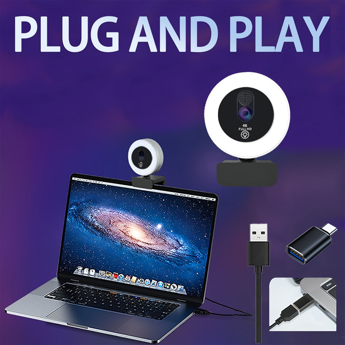 4k ultra clear conference camera built in three image 10