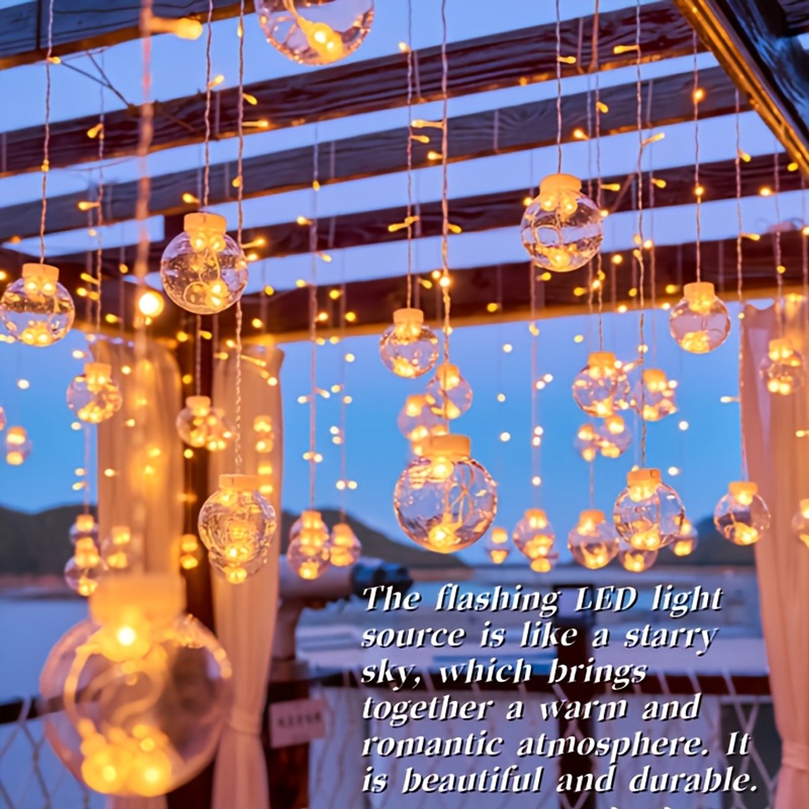 118 11 inch wishing ball light string 2025 new image 5