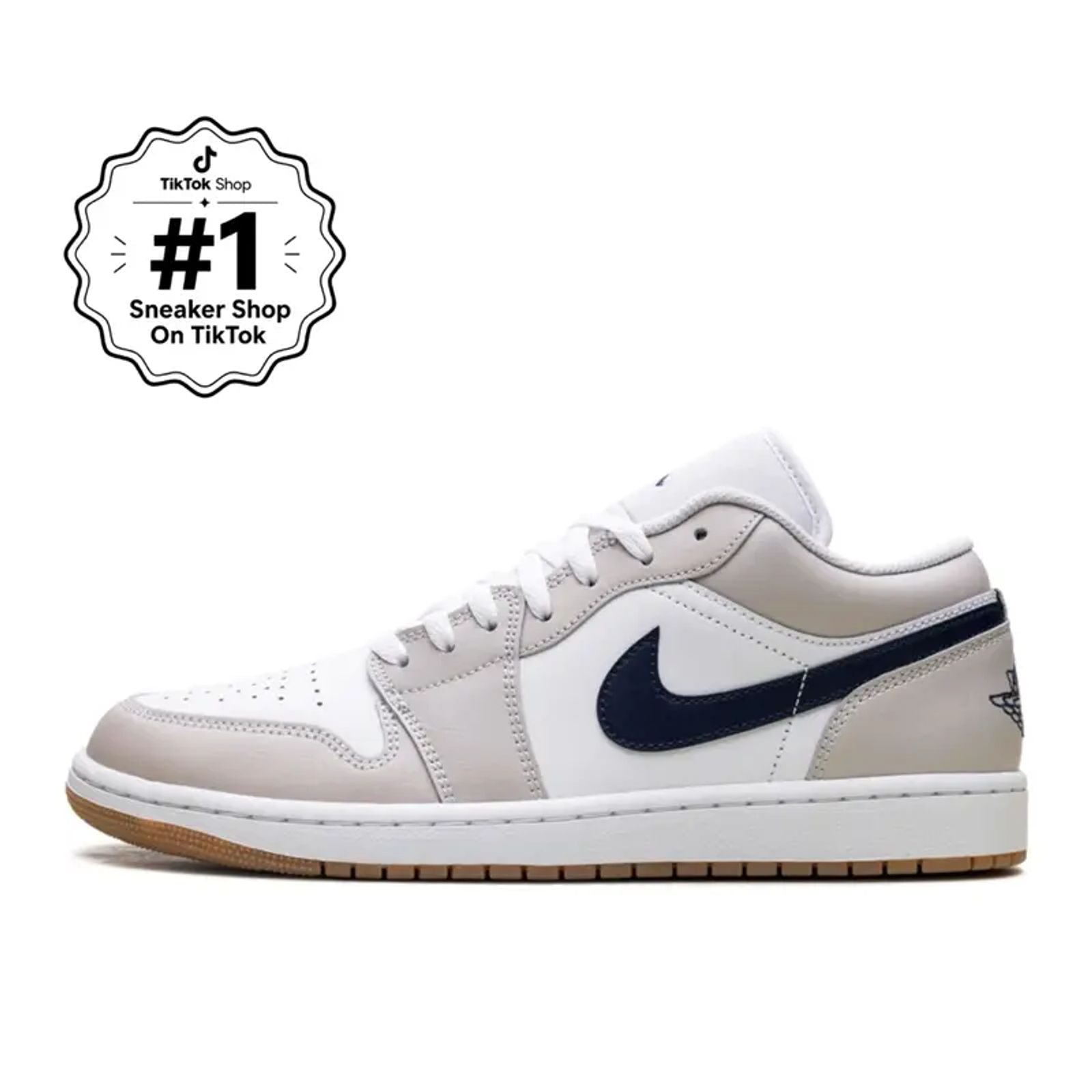 Nike Air Jordan 1 Low Georgetown Men’s Classic Athletic Sports Shoes, Daily Casual Fashion Walking Footwear