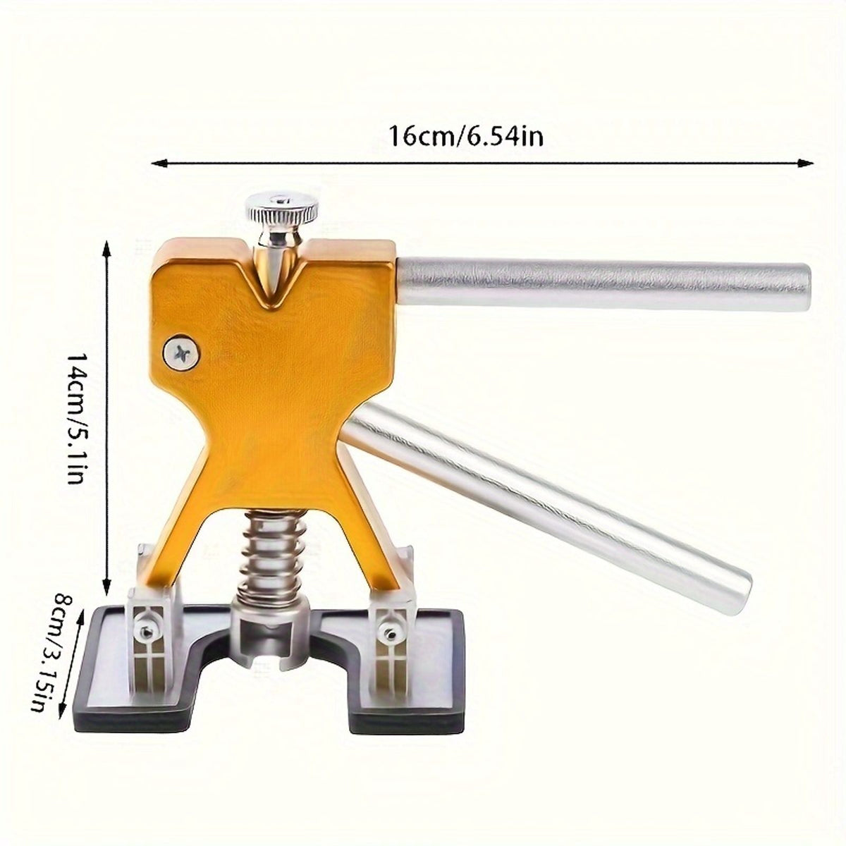 68件套拔牙钳工具套装：免烤漆修复工具组，含t型拉拔器 金鹤钳 桥式拉拔器，用于汽车凹痕修复，可移除热熔胶条 | tem image 5