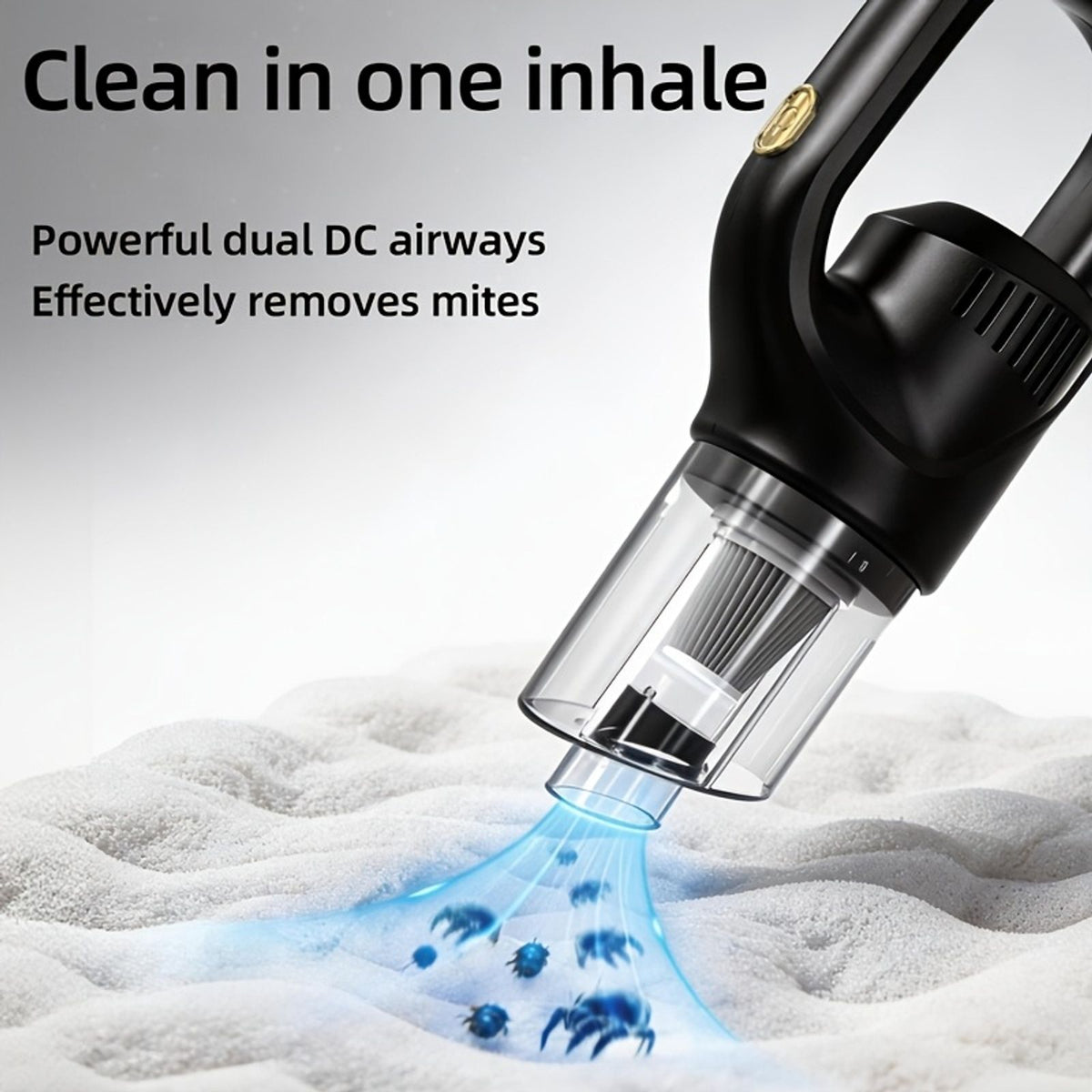 usb charging wireless handheld vacuum cleaner super suction image 2