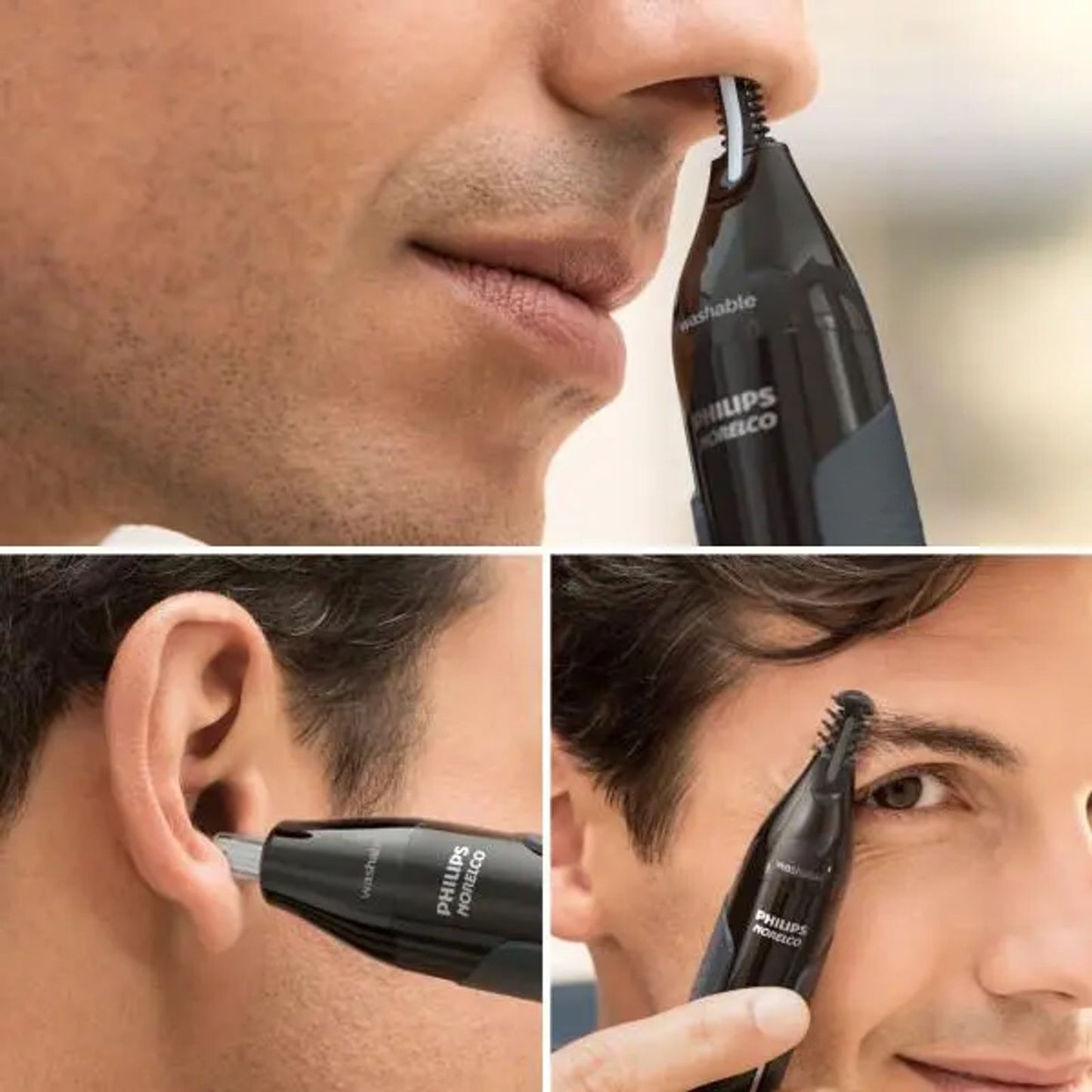 Philips Norelco Nose Trimmer for Nose, Ears, Eyebrows Steel Comfort image 8