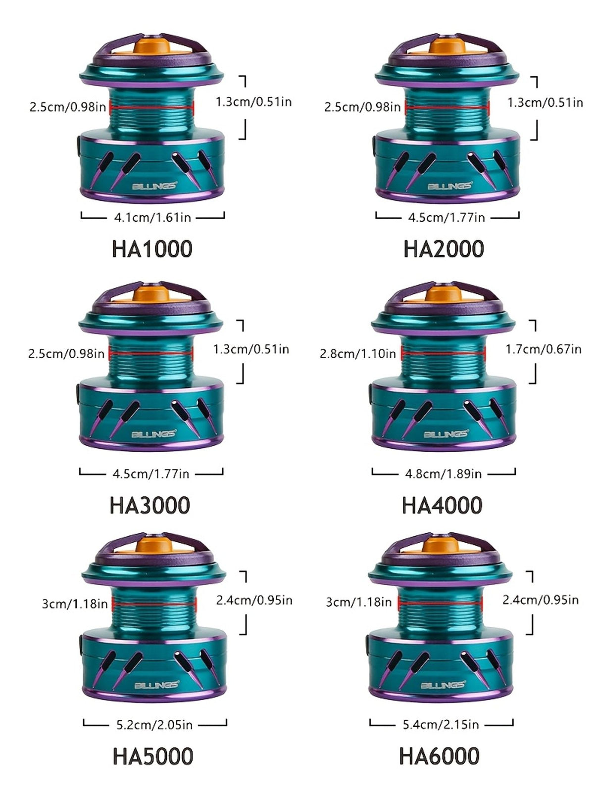ha 1000 6000 series spinning reel image 7